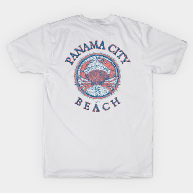 Panama City Beach, Florida, with Stone Crab on Wind Rose (Two-Sided) by jcombs